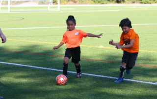 kids soccer training Burnaby