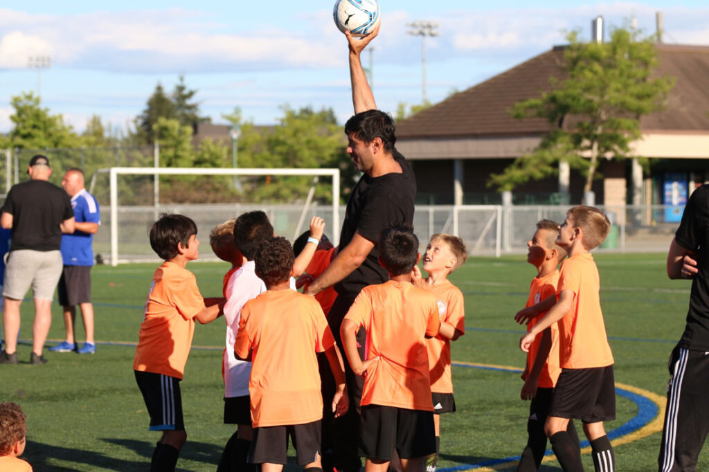 Coach Araz Honored at Burnaby's Annual Volunteer Recognition Night