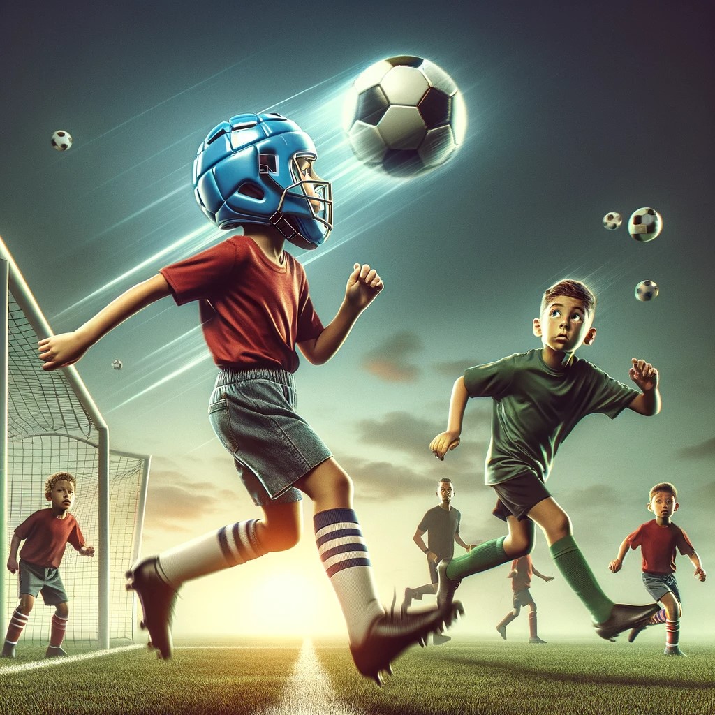 Headers in youth Soccer