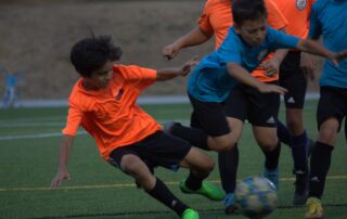 Slide Tackles in kids soccer