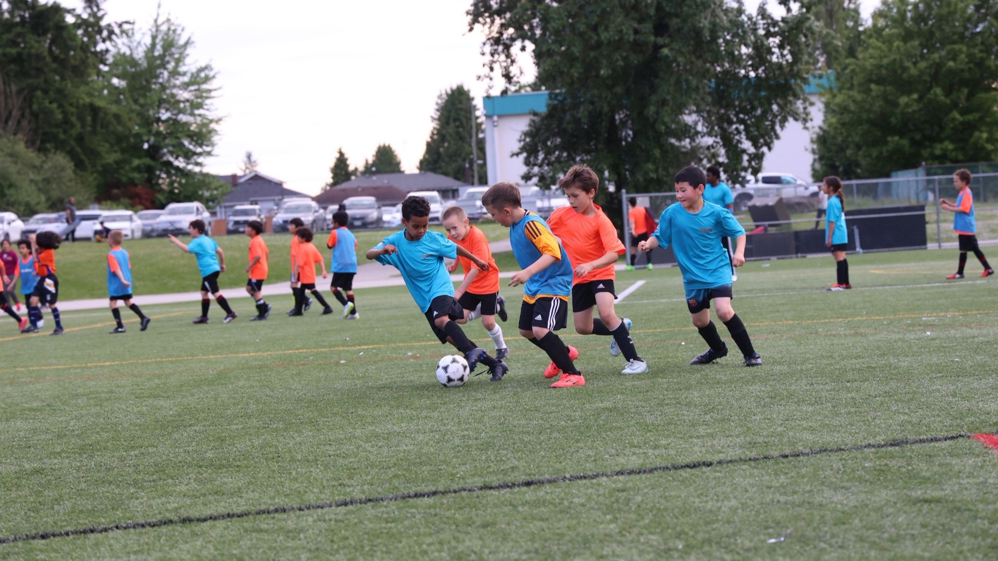 Kids summer soccer Burnaby